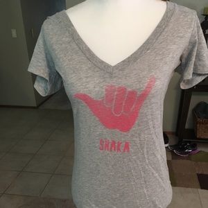 Roxy V Neck Tee